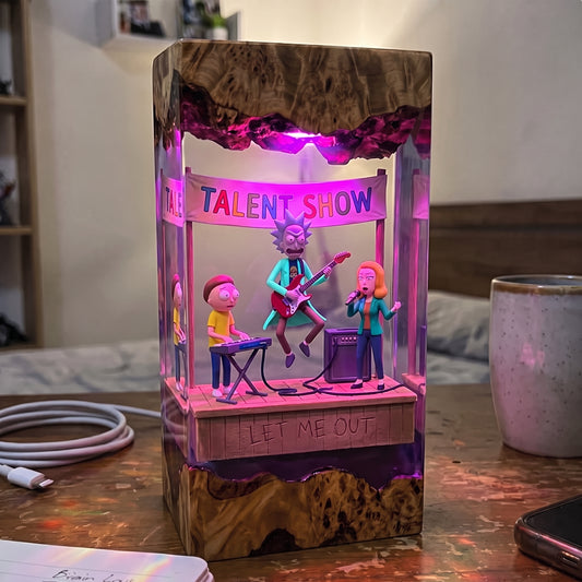 Interdimensional Talent Show – Resin Lamp